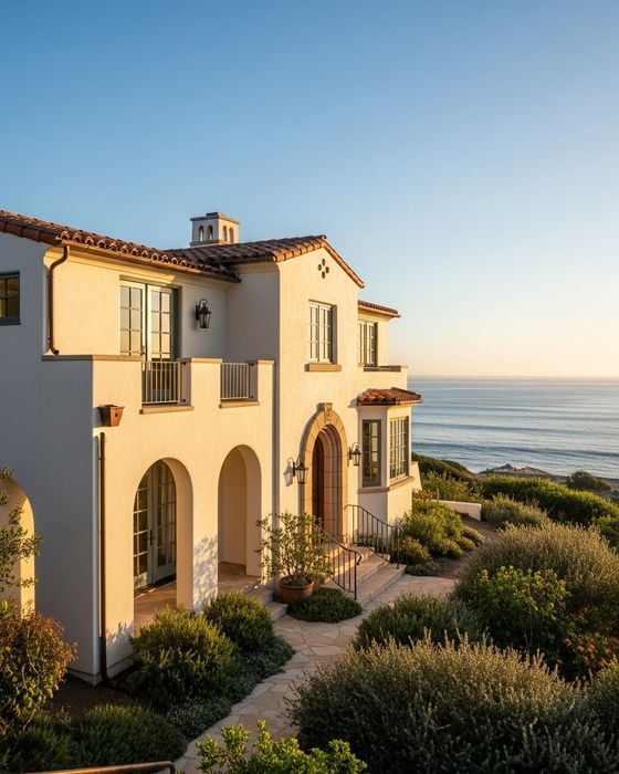 La Jolla property showing distinctive design elements and premium coastal setting.