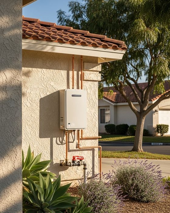 Poway home with typical North County architecture and well-maintained landscaping.