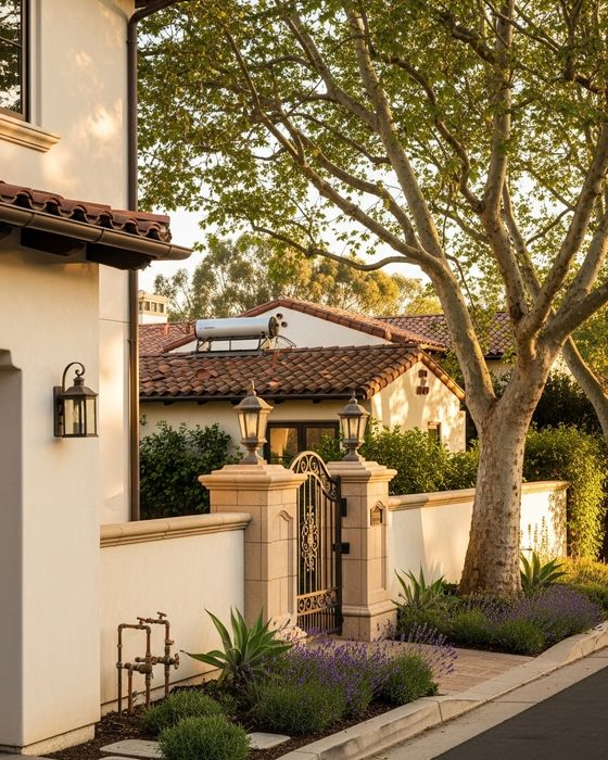Rancho Santa Fe residential property showing distinctive architecture and upscale design elements.