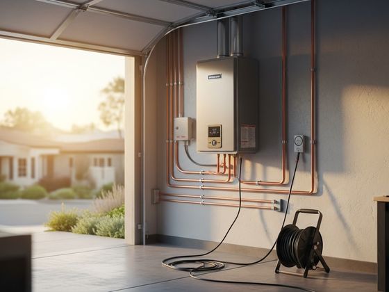 Heat pump water heater installation in San Diego